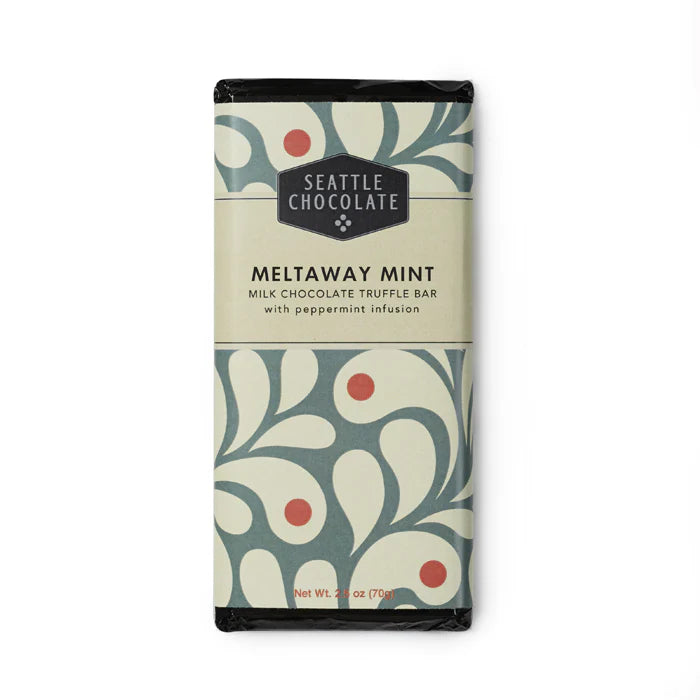 Meltaway Mint Truffle Bar against a white background