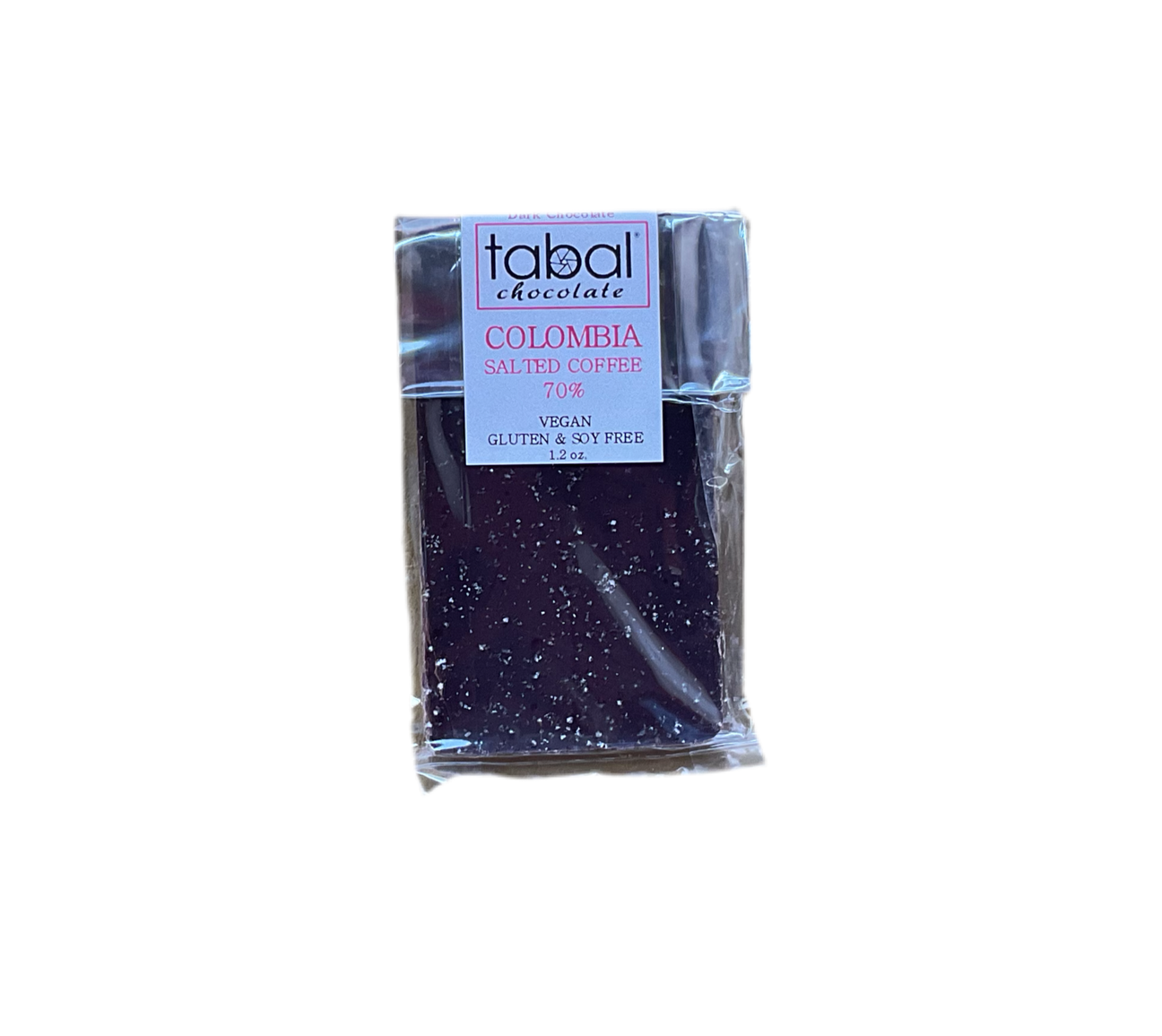 Colombia Salted Coffee 70% Dark Chocolate, 1.2oz from Tabal Chocolate