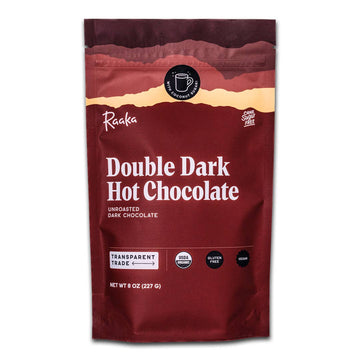 Double Dark Hot Chocolate against a white background