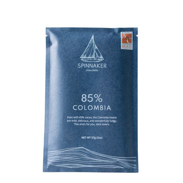 85% Colombia bar against a white background