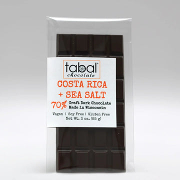 Costa Rica + Sea Salt 70% against a white background