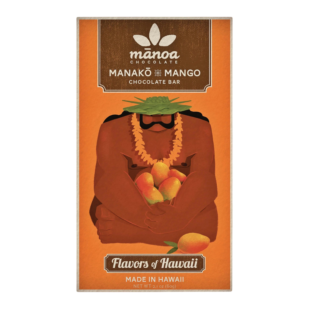 Manakō Mango, Hawai'i - 40% bar against a white background