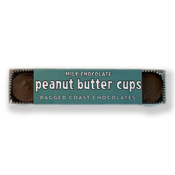 Milk Chocolate Peanut Butter Cups against a white background