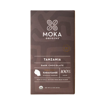 Moka Origins 100% Tanzania package against a white background