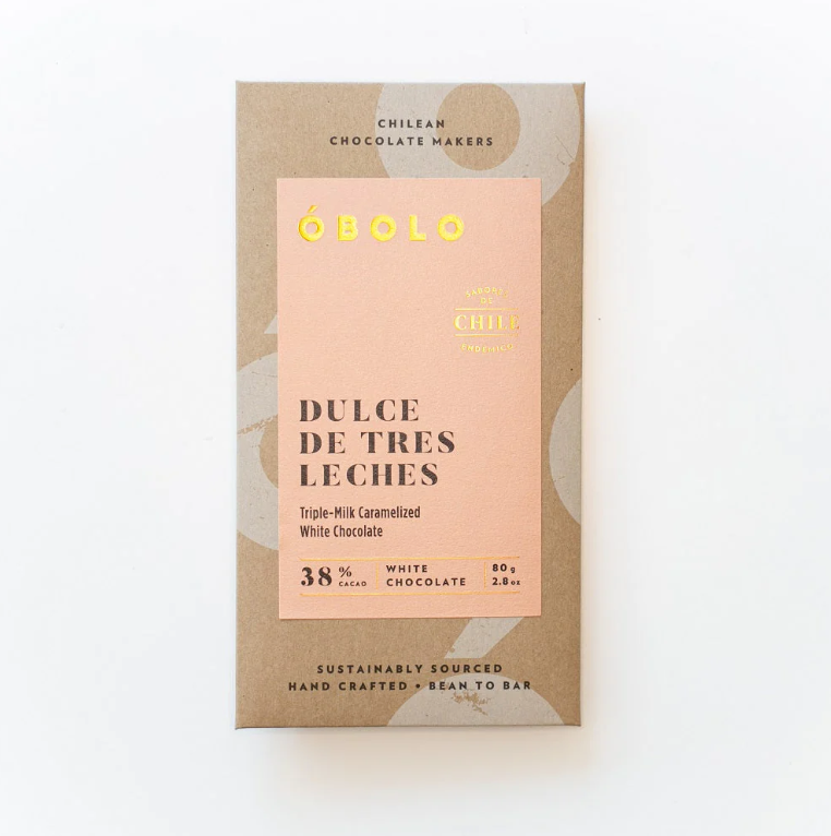 Óbolo Chocolate Dulce Tres Leches Milk Chocolate Bar - 38% at The Chocolate Dispensary