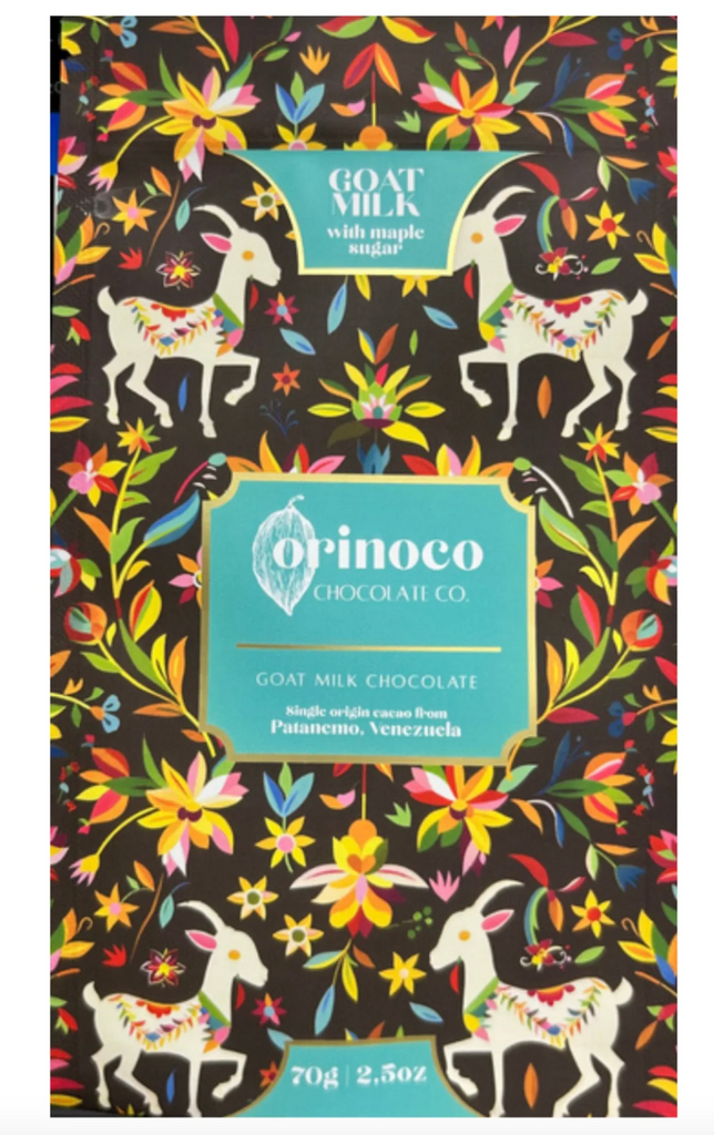 Goat Milk Chocolate from Orinoco Chocolate