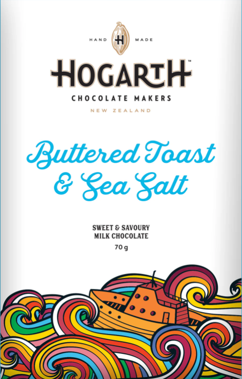 Buttered Toast & Sea Salt from Hogarth Chocolate Makers