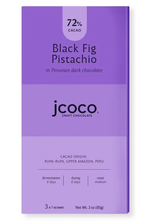 Black Fig Pistachio 72% against a white background