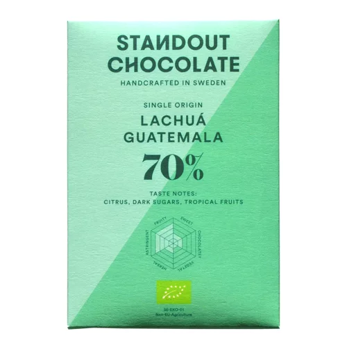 Standout Chocolate Guatemala, Lachuá 70% at The Chocolate Dispensary