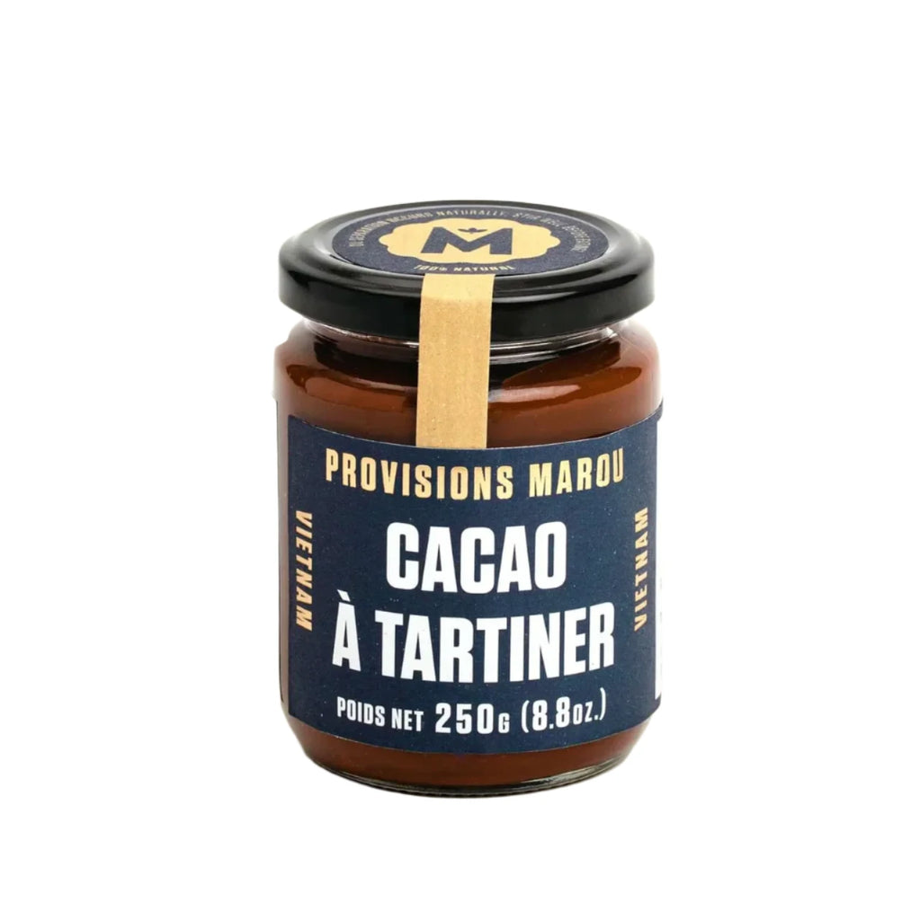 Cacao Cashew Spread against a white background