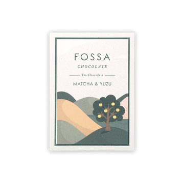 White Chocolate Matcha & Yuzu from Fossa Chocolate