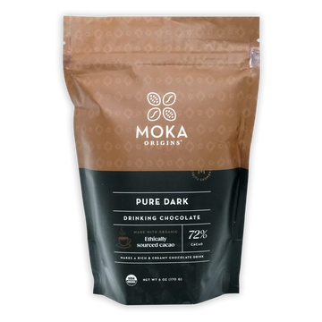 Plain Dark Drinking Chocolate from Moka Origins