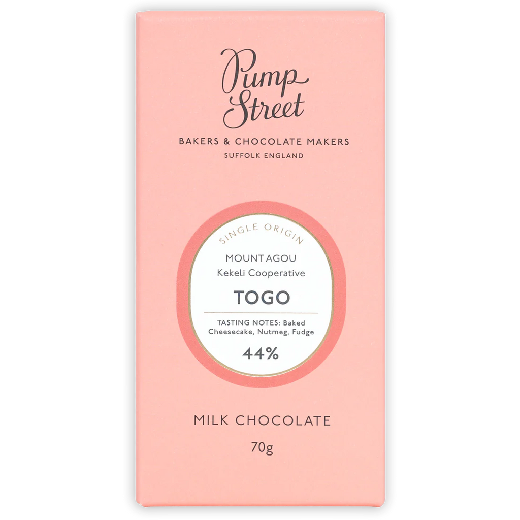 Togo Milk 44% from Pump Street Chocolates