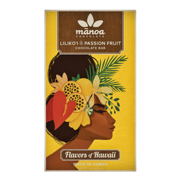 Mānoa Chocolate Liliko'i Passion Fruit Dark Milk 50% - Hawai'i