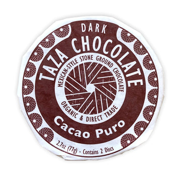 Taza Cacao Puro Dark Chocolate Disc - 70%